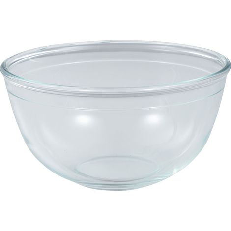 Bol mezclador de vidrio de borosilicato, experto, 2 l. ø21,2 x 11,2 cm