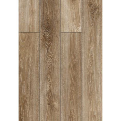 Panneaux vinyles Mexen San Marcos 1240 x 182 mm SPC 6,5 mm, sous-couche IXPE 1,5 mm, 4 V-Fuga, Chêne - F1048-1240-182-505-4V1-01