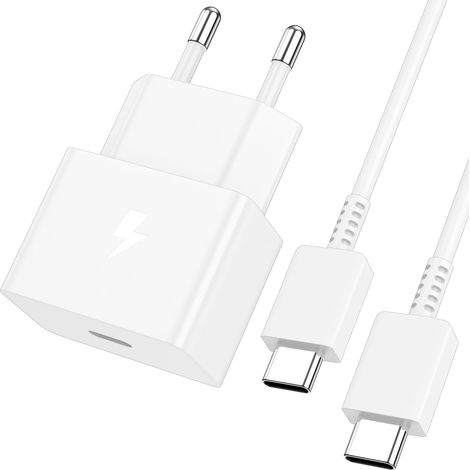 25W Chargeur Secteur USB-C pour 8 7 A27 A16 A17 A57 A37 (1/5)