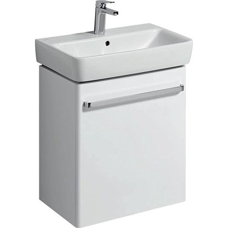 Meuble bas RENOVA COMPACT 549x604x337mm Ko blanc mat Fr blanc brillant