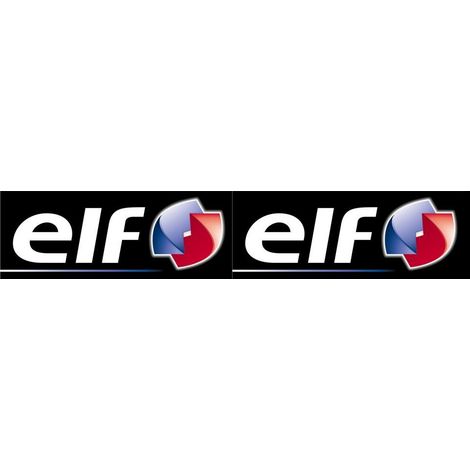 [PRODUIT D'OCCASION] Banderole publicitaire pour huile Elf fan collectionneur moto (1/2)