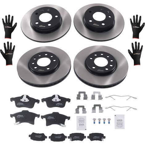Bremsscheiben Bremsbeläge Set For Opel Twintop L67 Caravan L35 Stufenheck Kasten (1/5)