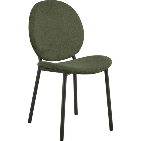 Cliff chaise de salle à manger vert. (1/5)