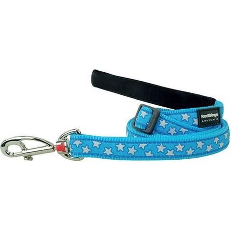 Laisse Red Dingo Fantaisie bleue motifs étoiles Taille : T3