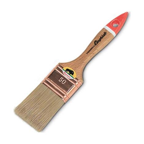 PENNELLESSA M.LEGNO 537 CINGHIALE - SETOLA BIONDA MM 20X52- 12 pezzi