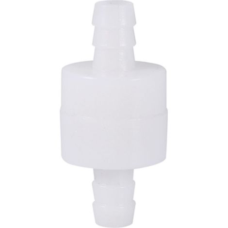Clapet anti-retour en ligne de 8 mm pour carburant, huile, eau, gaz, air. Unidirectionnel et durable. (1/4)