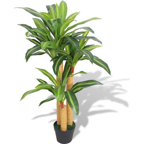 Plante artificielle avec pot Dracaena 100 cm Vert (1/2)