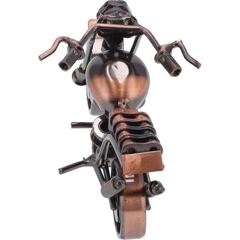 Originelle Motorrad-Dekoration, handgefertigtes Ornament für Wohnzimmer oder Büro, moderne Motorradfigur, kreatives Deko-Objekt (1/5)