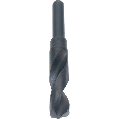 Foret de 19 mm, queue de 1/2 pouce, en acier rapide (HSS), noir, à queue réduite, forets hélicoïdaux