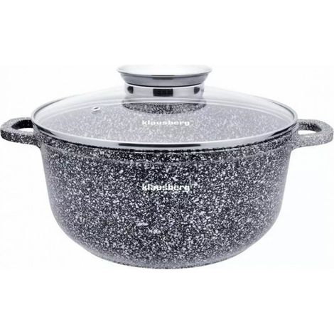 Maceta de mármol de 3,3 L y 22 cm, Klausberg KB-7521 (1/5)