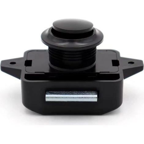 5-teiliges Druckknopfschloss für Freizeitfahrzeuge (Wohnmobil, Wohnwagen, Boot), schwarz