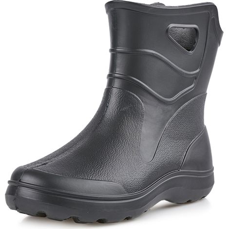 Ladeheid EVA Bottes en Caoutchouc Homme KL027M (Noir, 44 EU)