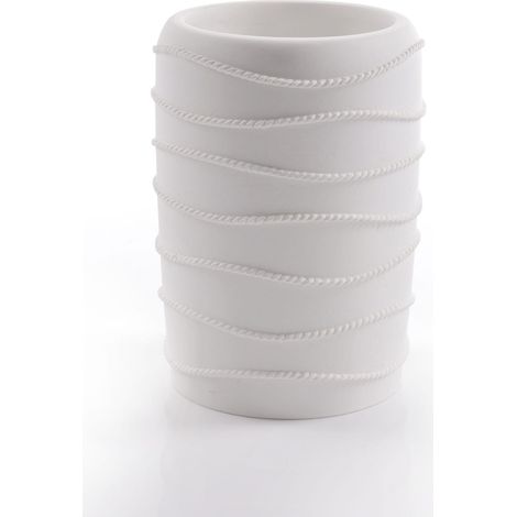 VASO DENTAL RESINA BLANCO (1/2)