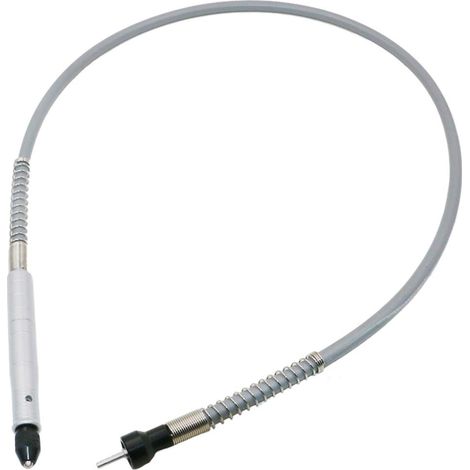 Meuleuse électrique tournevis électrique multifonctionnel arbre flexible couple perceuse électrique poignée en métal argenté avec mandrin (arbre de 3,2 mm) (1/5)