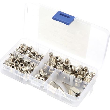 Kit de graisseurs de rechange en métal pour pièces de lubrification mécanique (1/5)