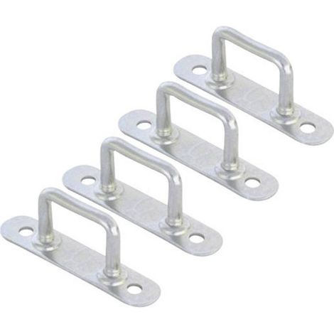 HP Autozubehör 0410219 0410219 Ganci per fissaggio telone (L x L x A) 71 x 15 x 27 mm