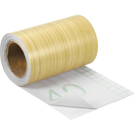 Ruban adhésif imitation bois Sourcing Map, 10 cm x m, pour la réparation de plinthes, portes, (1/5)