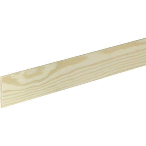 FN Neuhofer Flachleiste 240 cm 46 x 5 mm Fichte/Kiefer Leisten (1/2)