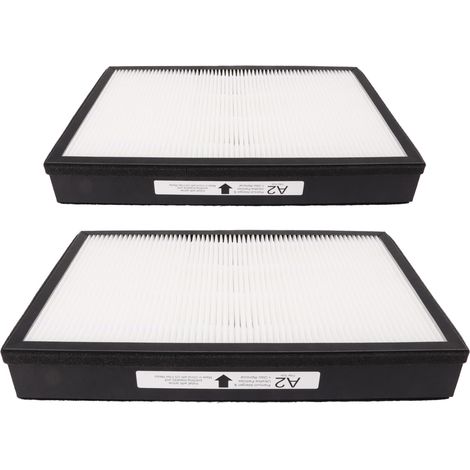 2 Filtres à air purificateur, kit de rechange en coton haute efficacité HEPA pour Filtrete FAP C02 A2 (1/5)
