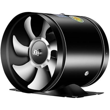 Extractor de aire de tubo, ventilador de aire de tubo metálico, mini extractor de aire para baño, inodoro, ventilador de pared, ventilador de conducto -INHHUB (1/4)