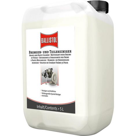 FP – Nettoyant pour freins et pièces sans acétone 5L – Élimine huile, graisse, résidus de colle – S'évapore sans traces – Parfum agréable (1/2)
