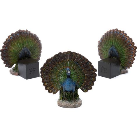 Peacock Plant Pot Feet - Set of 3 - L8.5 x W5.5 x H8.5 cm