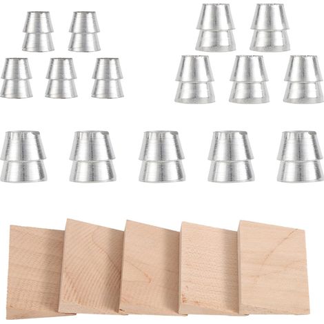 40pcs Kit de Réparation Manches Marteau, Coins en Bois et Acier (1/5)