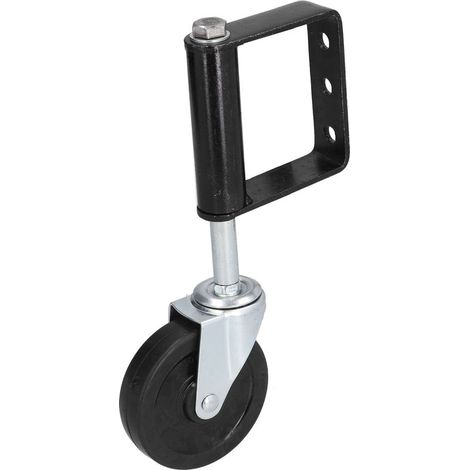 Roulette à ressort pour portail, accessoire de porte robuste 100 x 25 mm pour maison ou usine (1/5)