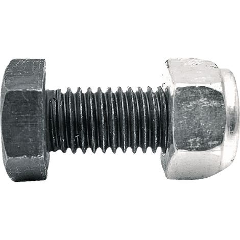 Vis avec contre-écrou, filetage M12x1,75, longueur 30 mm, 8,8, pour broyeur 63-1230
