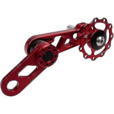 Tendeur de chaîne en aluminium pour vélo de course, VTT, monovitesse, convertisseur Wyelv Kb-Red (1/2)