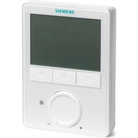 SIEMENS - RDG100T REGOLATORE AMBIENTE UNIVERSALE LCD CON OROLOGIO SETTIMANALE S55770-T159