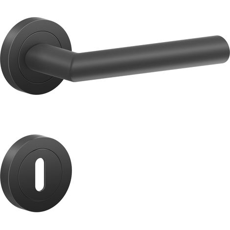 KARCHER DESIGN Drückergarnitur ER37 BB0 83 - Verona, Buntbart, Edelstahl (1/4)