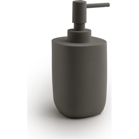 Dispenser Sapone In Resina Gun Metal Opaco  Yucca