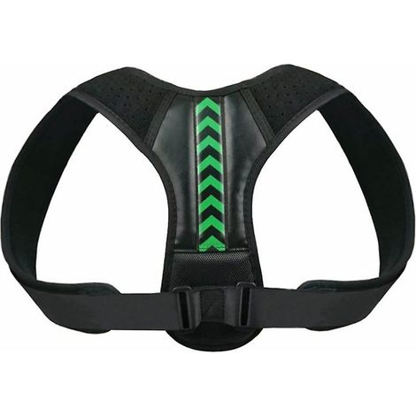 Ceinture correctrice de posture médicale ajustable pour le dos, la clavicule, la colonne vertébrale, les épaules et les lombaires - Convient aux hommes et aux femmes (XL) (1/5)