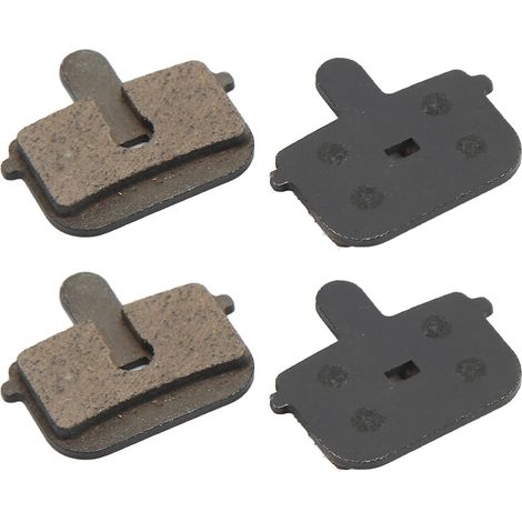 Convient aux plaquettes de frein à disque de vélo en résine, lot de 2, jeu de plaquettes de frein à disque de vélo, conception surélevée. (1/3)