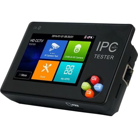 Testeur de vidéosurveillance prenant en charge la caméra IP 3,5 Pouces Full 4K H.265 IP/CVBS/AHD/TVI/CVI Système Testeur De Caméra IP Ip Cvbs, Moniteur CCTV, Moniteur Et Affichage CCTV (1/5)