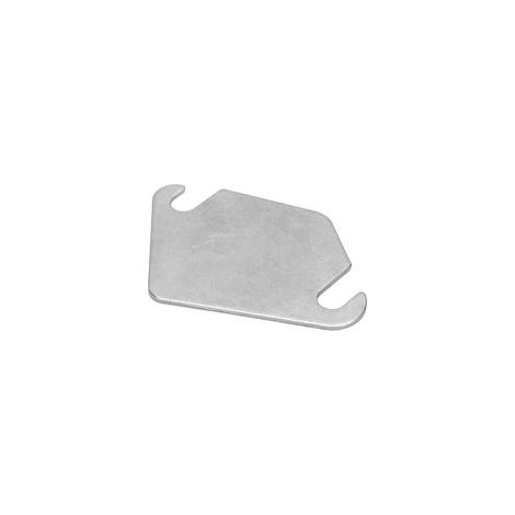 Placa EGR, placa de válvula EGR para automóviles, junta EGR de acero inoxidable, placa de bloqueo EGR, placa ciega EGR para motores 1.4 y 1.6 (sin orificio)