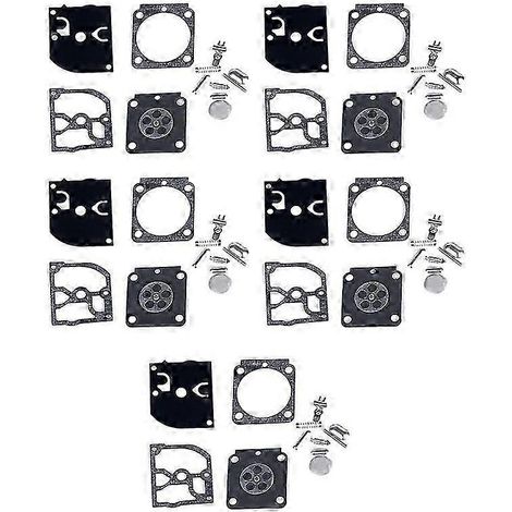 Kit de réparation de carburateur pour débroussailleuse RB-100 : joint et membrane pour Stihl HS45, FS55, FS38, BG45, MM55, 4137, Zama C1Q (1/5)