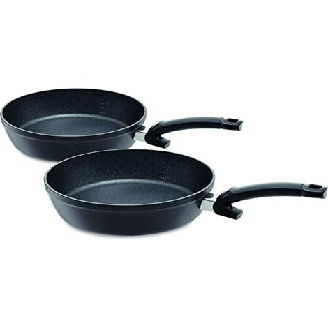 Fissler 159-105-02-101-0 Adamant Comfort Set 2 Padelle Antiaderenti Alluminio Induzione 24 cm e 28 cm (1/4)