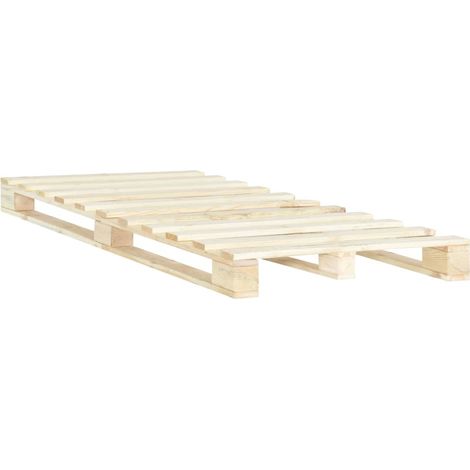 Maison Exclusive - Cadre de lit de palette sans matelas bois pin massif 120x200 cm