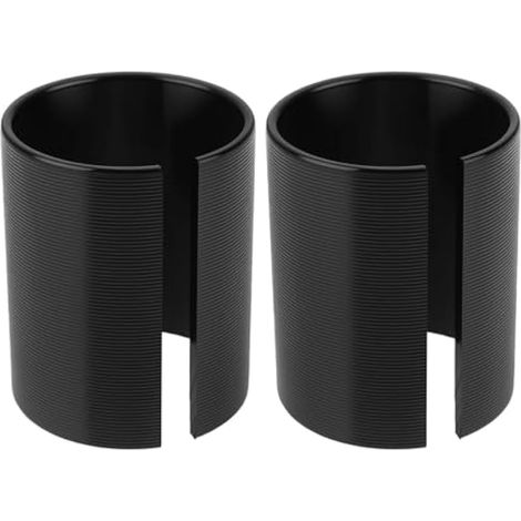 2 pièces Adaptateur cale potence sans filetage 1-1/8" à 1" (28,6mm à 25,4mm) Alliage aluminium - Réducteur tube direction pour mise à niveau vélo (1/5)