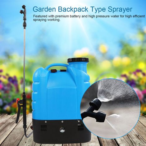 Pulvérisateur de plantes, Pulvérisateur à Dos Electrique pour végetaux, Jardin, toitures(16L) (1/5)