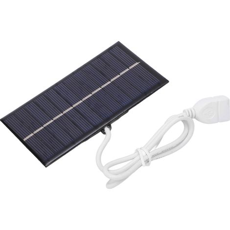 1W 6V panneau de chargeur solaire Portable bricolage panneau de chargeur solaire cellule solaire pour téléphone portable éclairage à la maison (1/5)