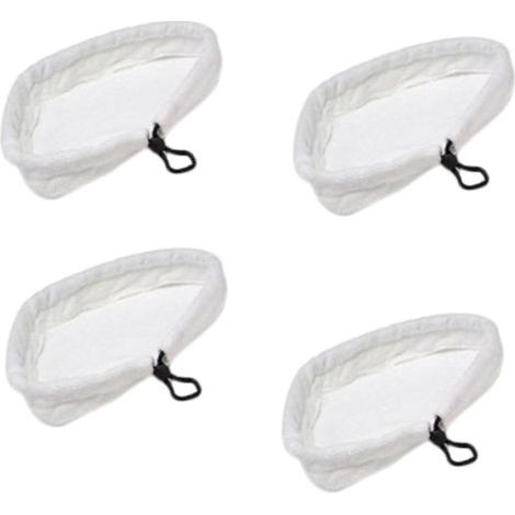 4-Piece Triangular Microfiber Steam Mop for H2O, X5, S302, S001 Mop (1/5)
