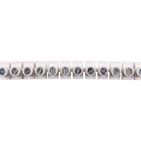 Morsettiera filettata a 12 piste, 4 mm², bianca, LTA 12-4.0Ab 22522216