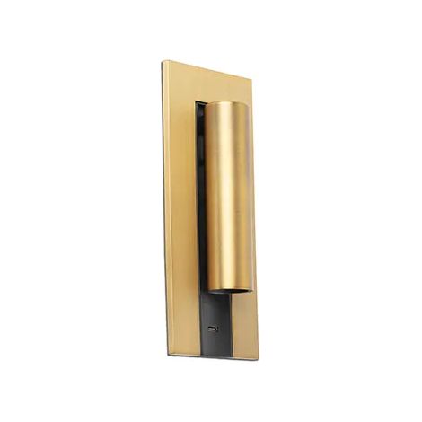 Lecteur USB réglable en bronze GABO avec interrupteur 62758 (1/2)