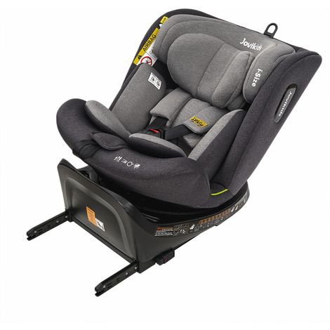 Irovami Siège auto 360° ISOFIX – 0-12 ans, i-Size, Reboarder, rose (1/5)