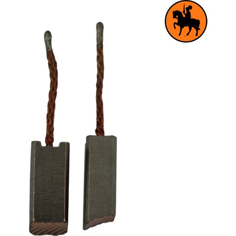 Balais de charbon HX 161 pour Bosch Radiateur 6.3x5x12.5mm (1/3)