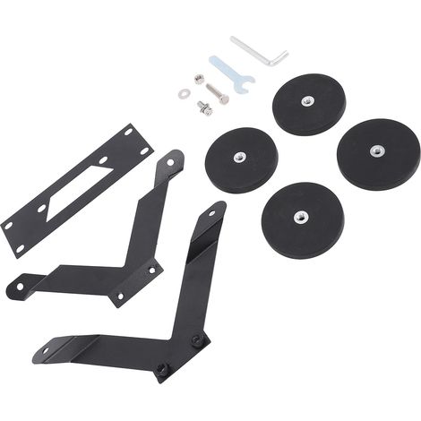 Support de fixation pour mini parabole gain de place adhérence puissante kit de montage d'antenne parabolique portable (1/5)