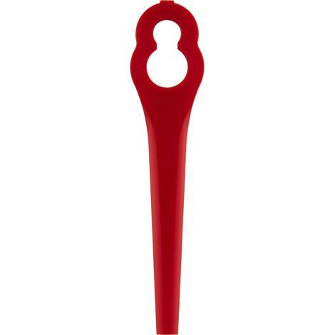 Pack of 60 PA6 replacement blades compatible with Einhell GE-CT 18 Li, GC-CT 18/24 Li, BG-CT 18 Li, RG-CT 18 Li trimmers, plastic blades for Einhell cordless trimmers (1/5)